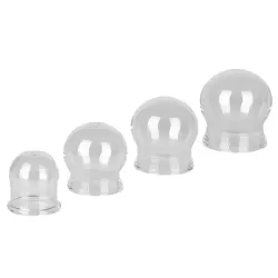 Cuppingglazen zonder rubberen bal 2,5 cm
